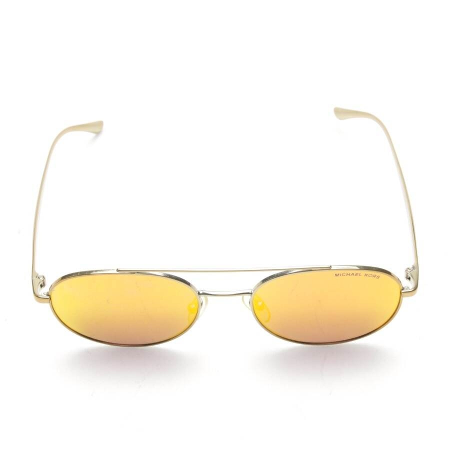 Image 1 of 11686 Sunglasses Gold in color Metallic | Vite EnVogue