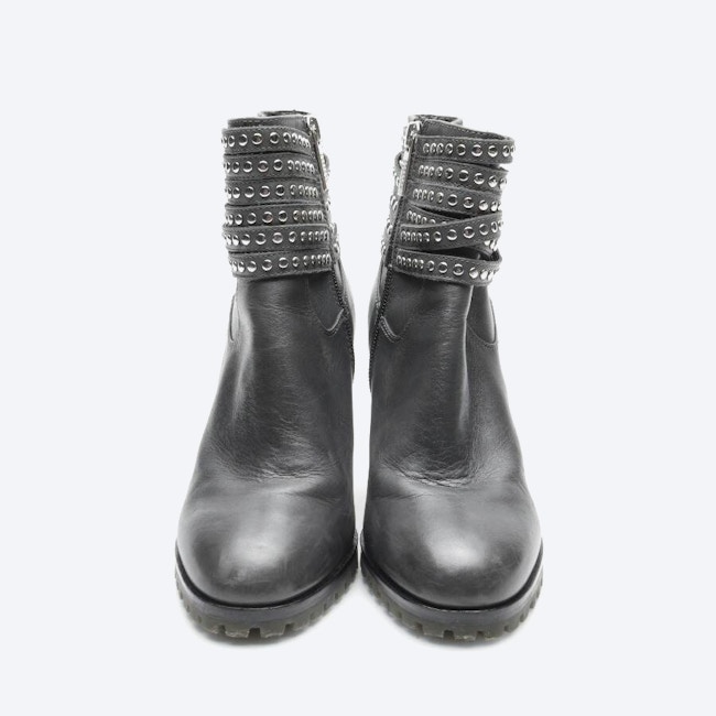 Image 2 of Ankle Boots EUR 37 Dark Gray in color Gray | Vite EnVogue