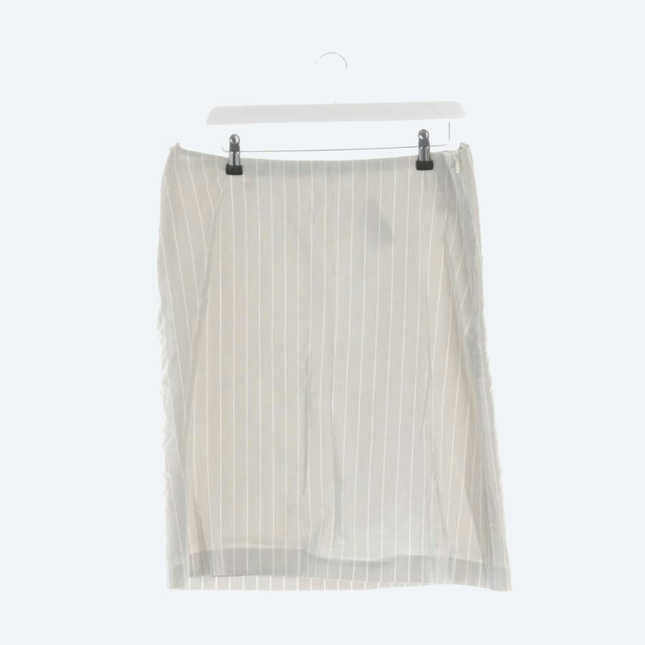 Image 1 of Skirt 44 Light Gray in color Gray | Vite EnVogue