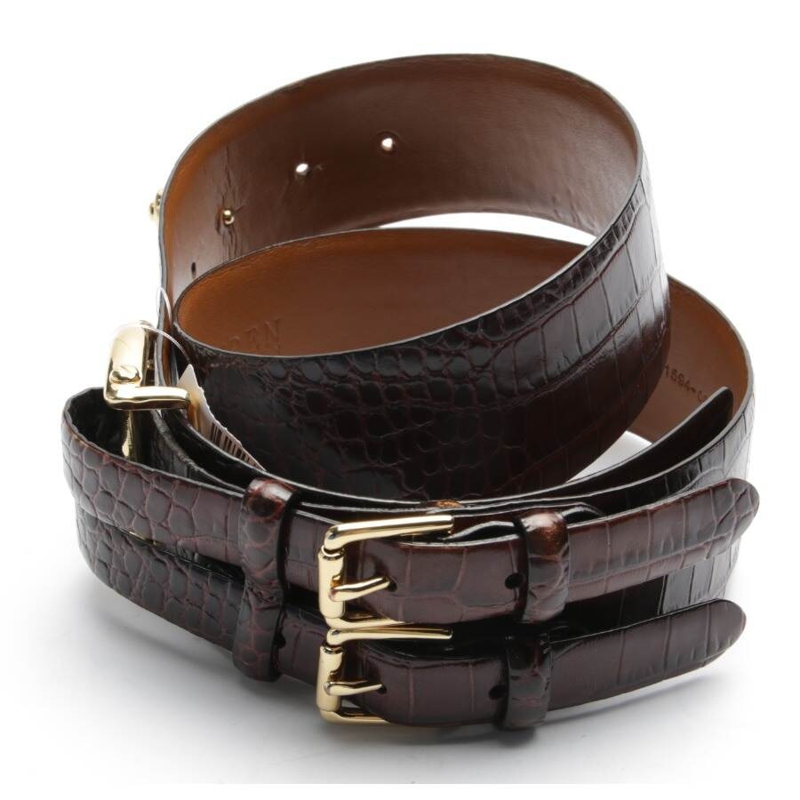 Image 1 of Waist Belt Dark Brown in color Brown | Vite EnVogue