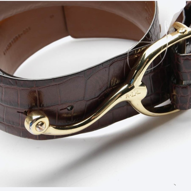 Image 3 of Waist Belt Dark Brown in color Brown | Vite EnVogue