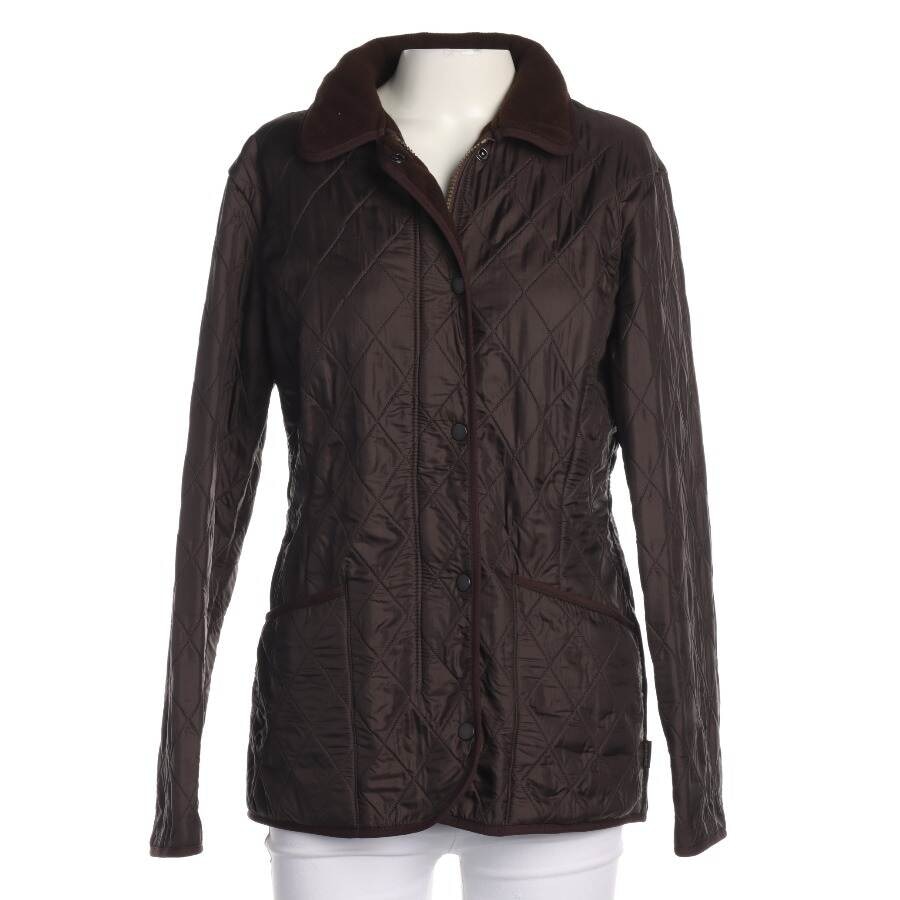 Image 1 of Quilted Jacket 36 Brown in color Brown | Vite EnVogue