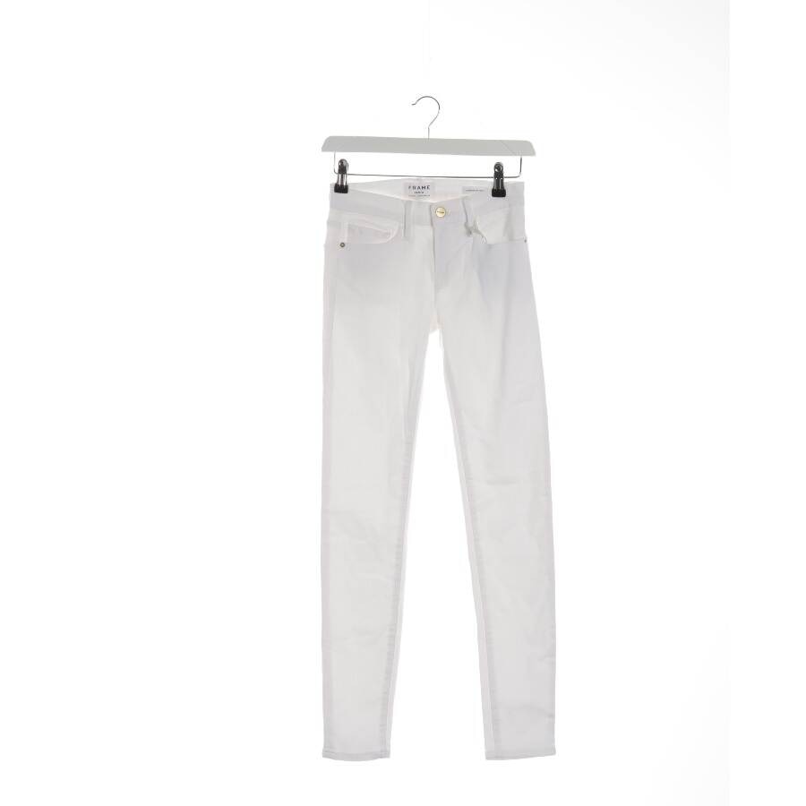 Image 1 of Jeans Skinny W24 White in color White | Vite EnVogue