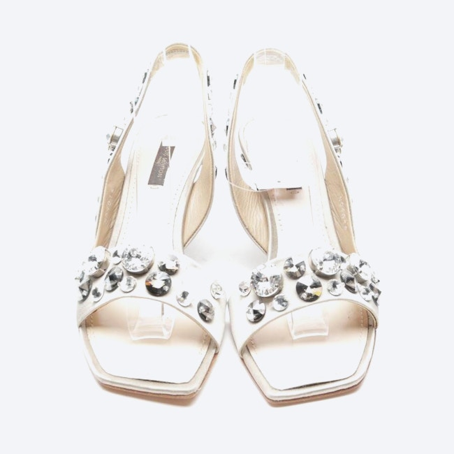 Image 2 of Heeled Sandals EUR38 Light Gray in color Gray | Vite EnVogue