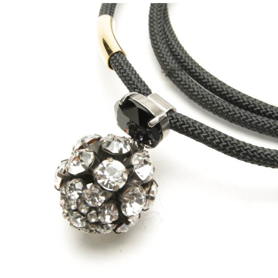 Image 2 of Necklace Black in color Black | Vite EnVogue