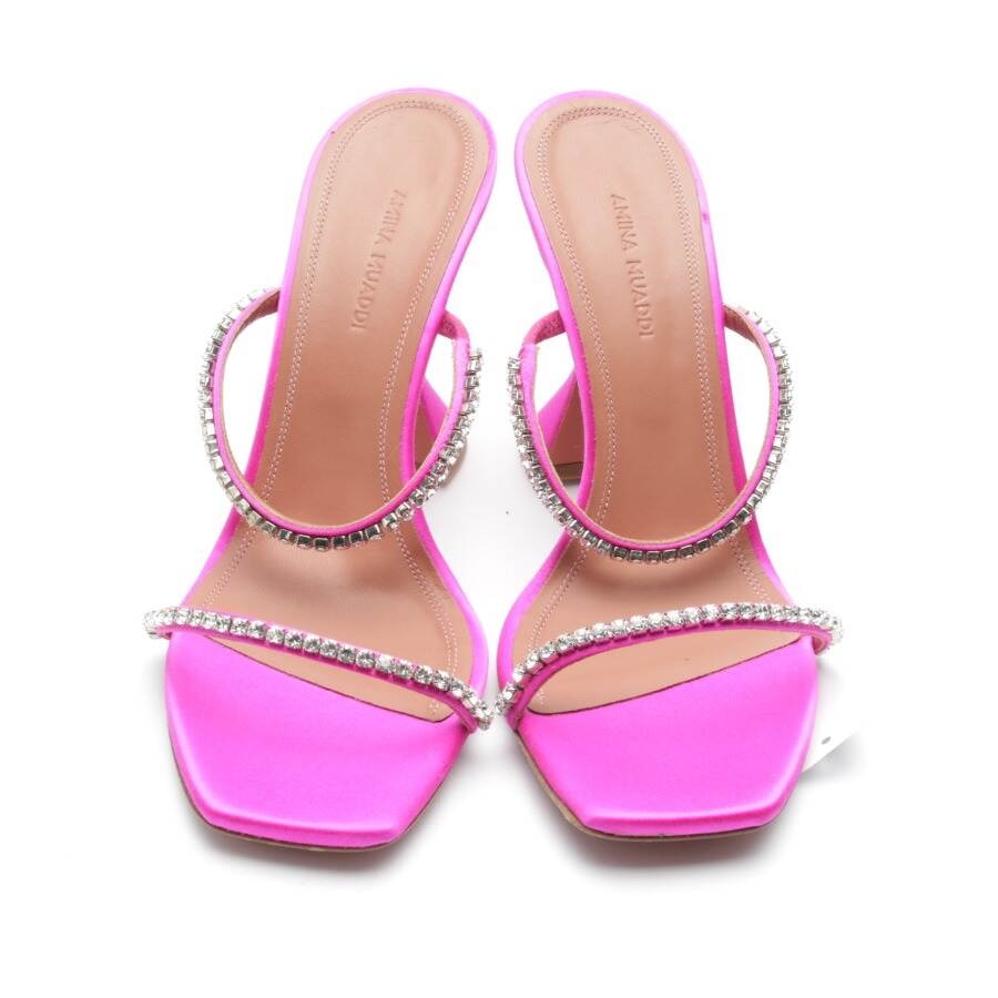 Image 2 of Heeled Sandals EUR 39 Fuchsia in color Pink | Vite EnVogue