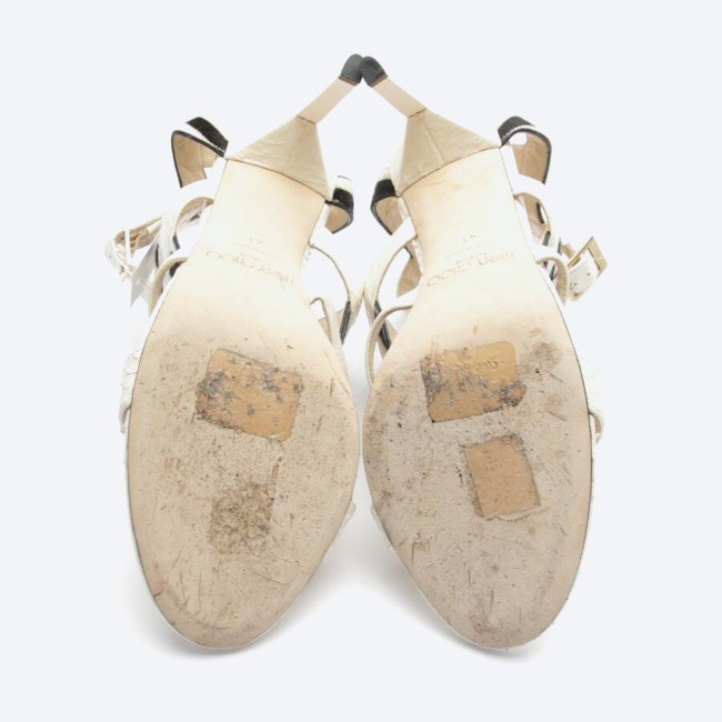 Image 4 of Heeled Sandals EUR 41 Beige in color White | Vite EnVogue