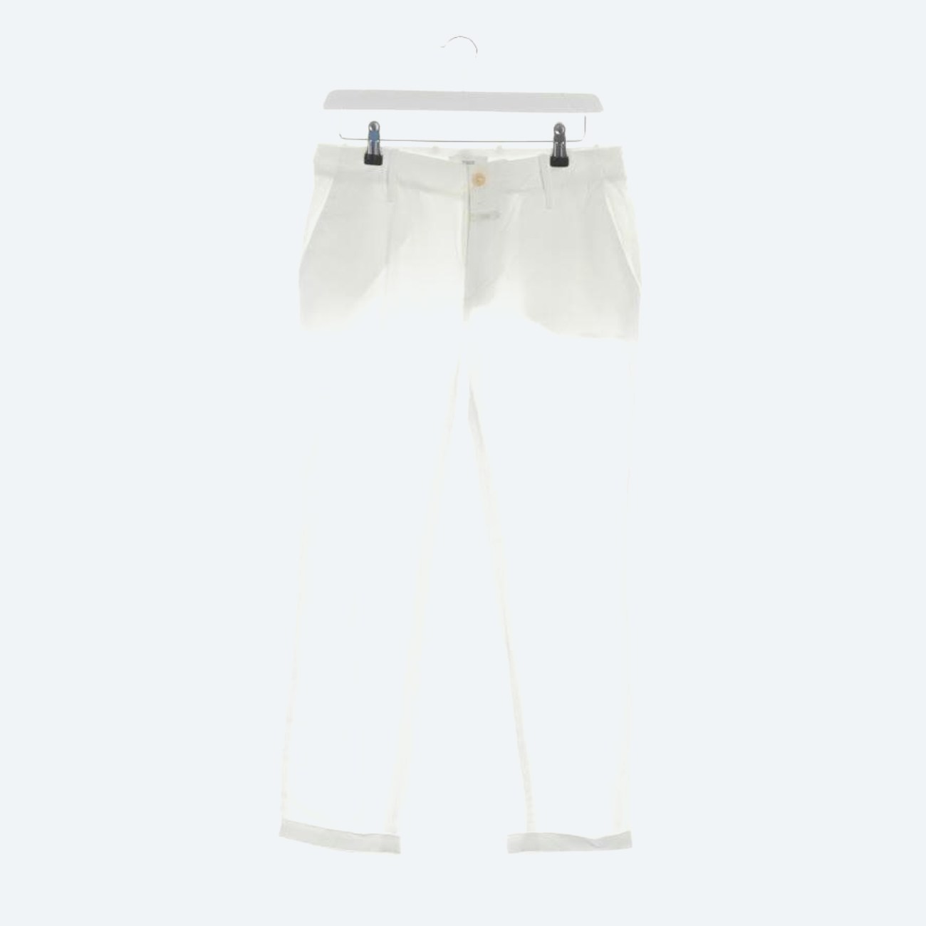 Image 1 of Trousers W26 White in color White | Vite EnVogue