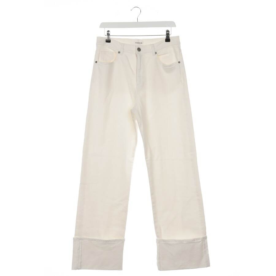 Image 1 of Jeans Flared M White in color White | Vite EnVogue