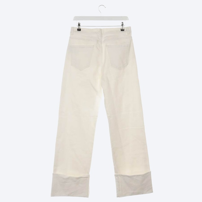 Image 2 of Jeans Flared M White in color White | Vite EnVogue