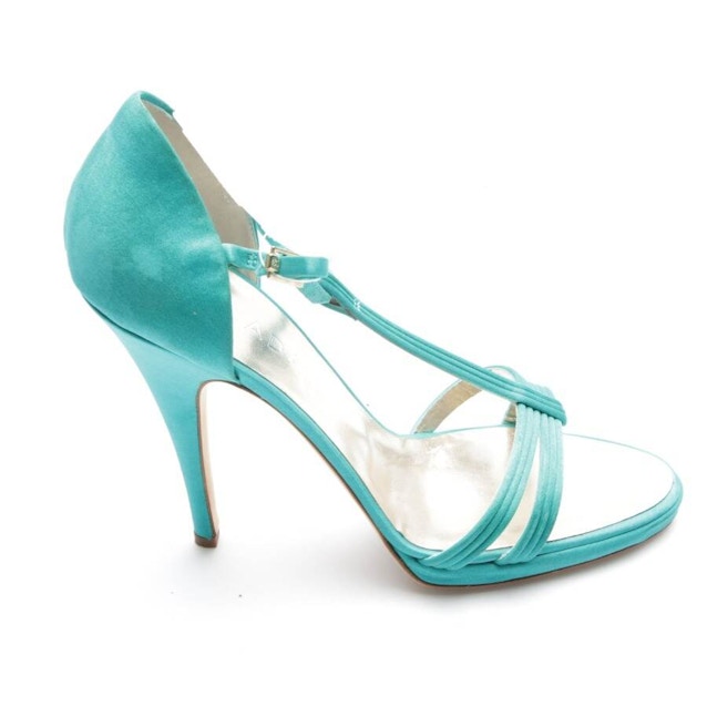 Image 1 of Heeled Sandals EUR 40.5 Turquoise | Vite EnVogue