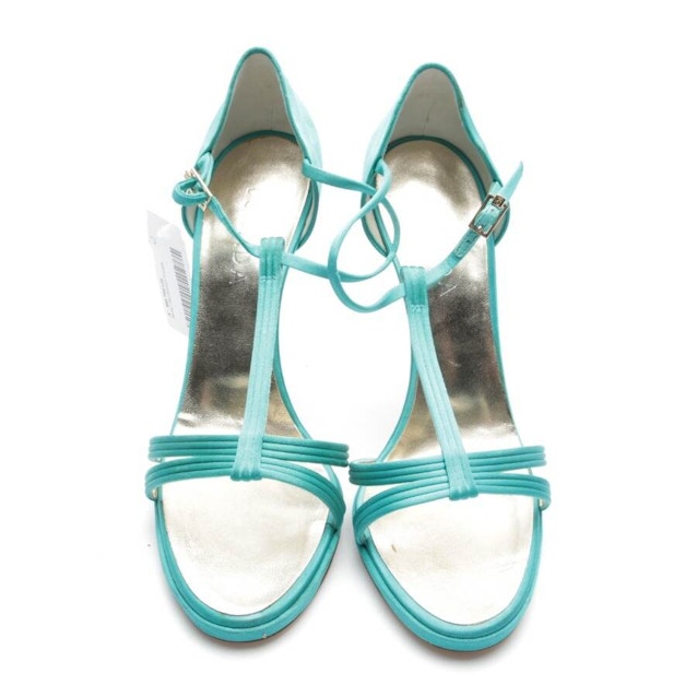Heeled Sandals EUR 40.5 Turquoise | Vite EnVogue