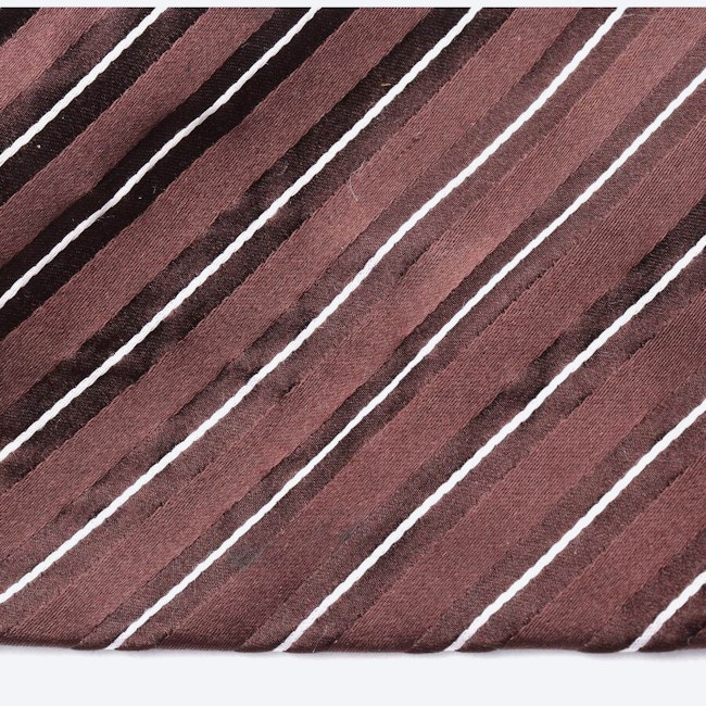 Image 2 of Silk Tie Brown in color Brown | Vite EnVogue