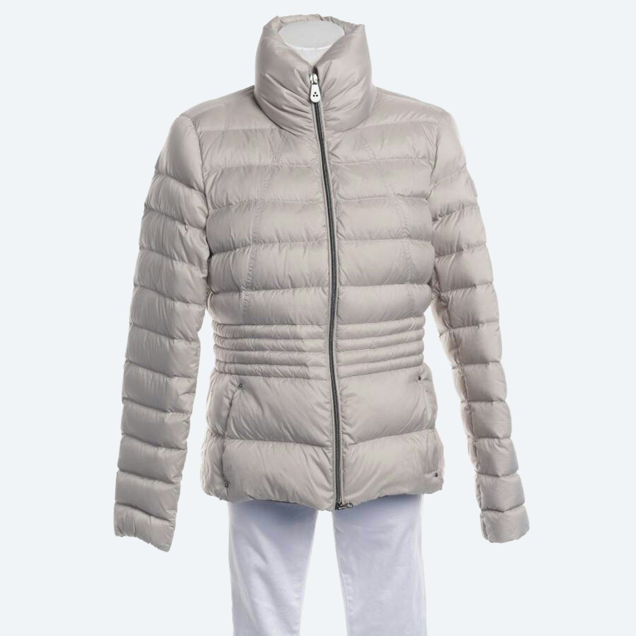 Image 1 of Quilted Jacket 42 Beige in color White | Vite EnVogue
