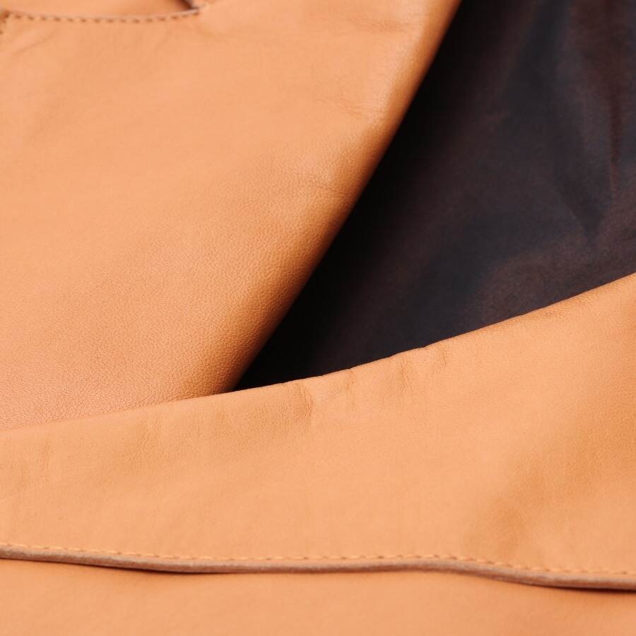 Image 3 of Leather Jacket 50 Orange in color Orange | Vite EnVogue