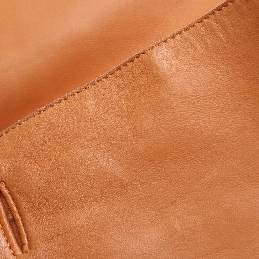 Image 4 of Leather Jacket 50 Orange in color Orange | Vite EnVogue