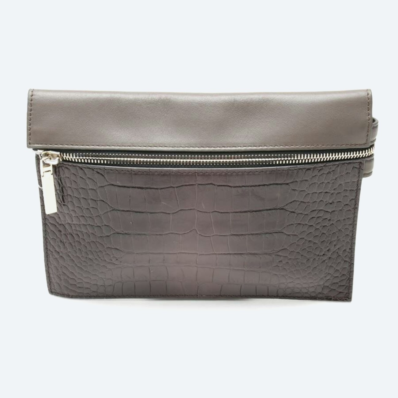 Image 1 of Clutch Gray in color Gray | Vite EnVogue