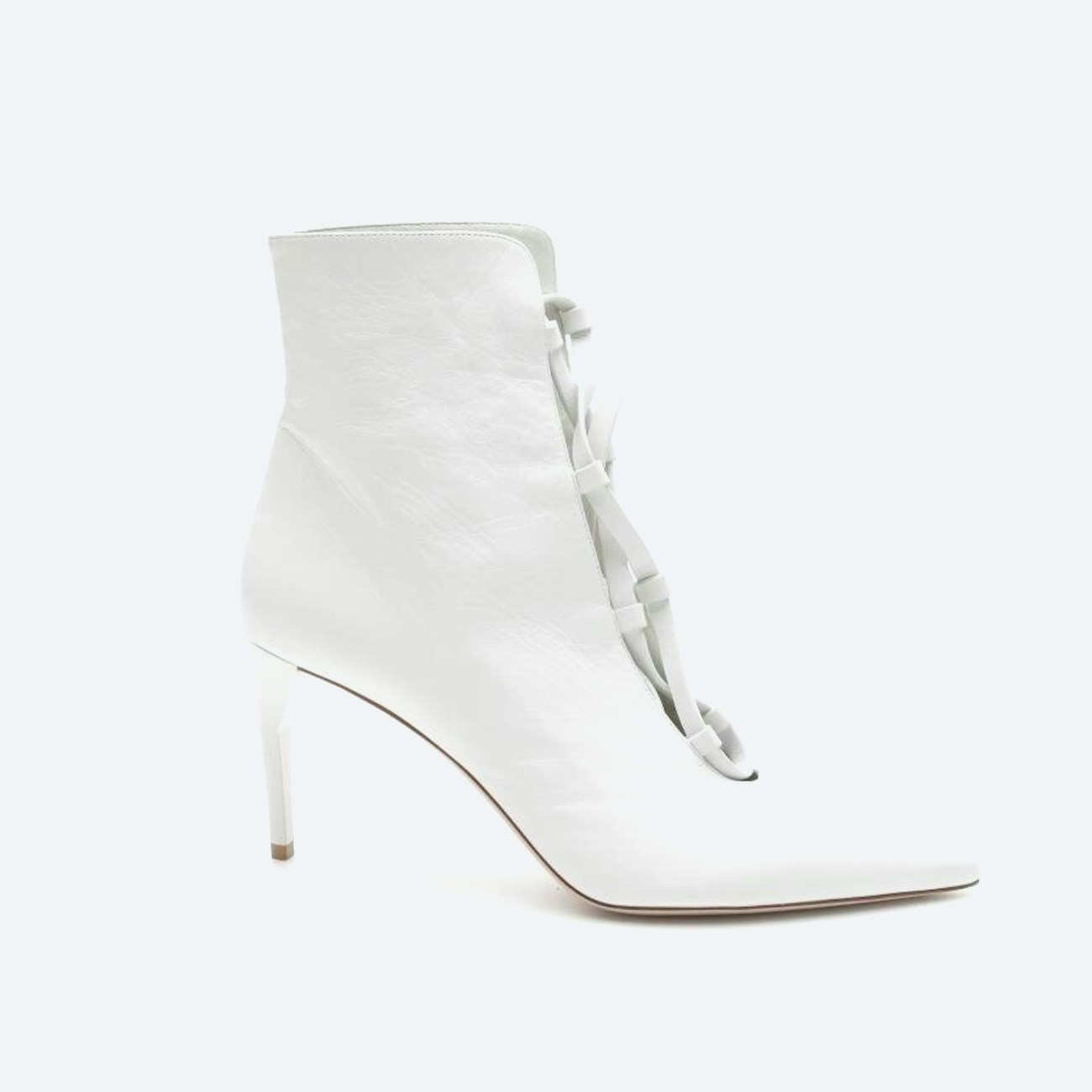 Image 1 of Ankle Boots EUR 38.5 White in color White | Vite EnVogue