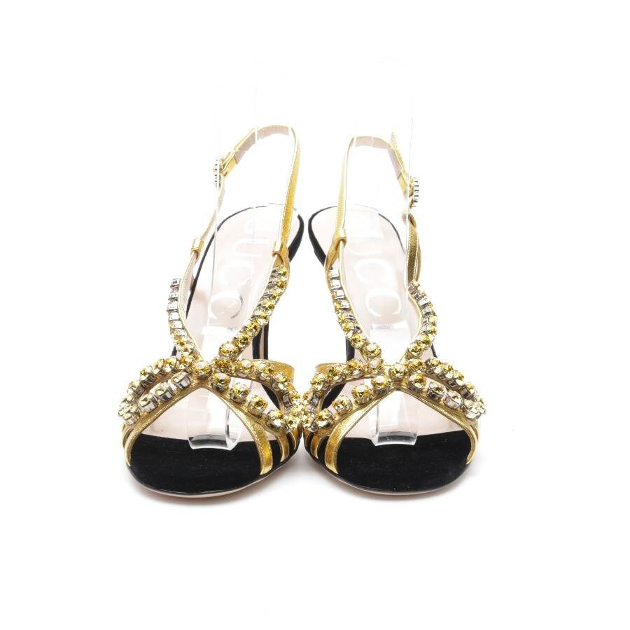 Image 2 of Heeled Sandals EUR 38.5 Metallic in color Metallic | Vite EnVogue