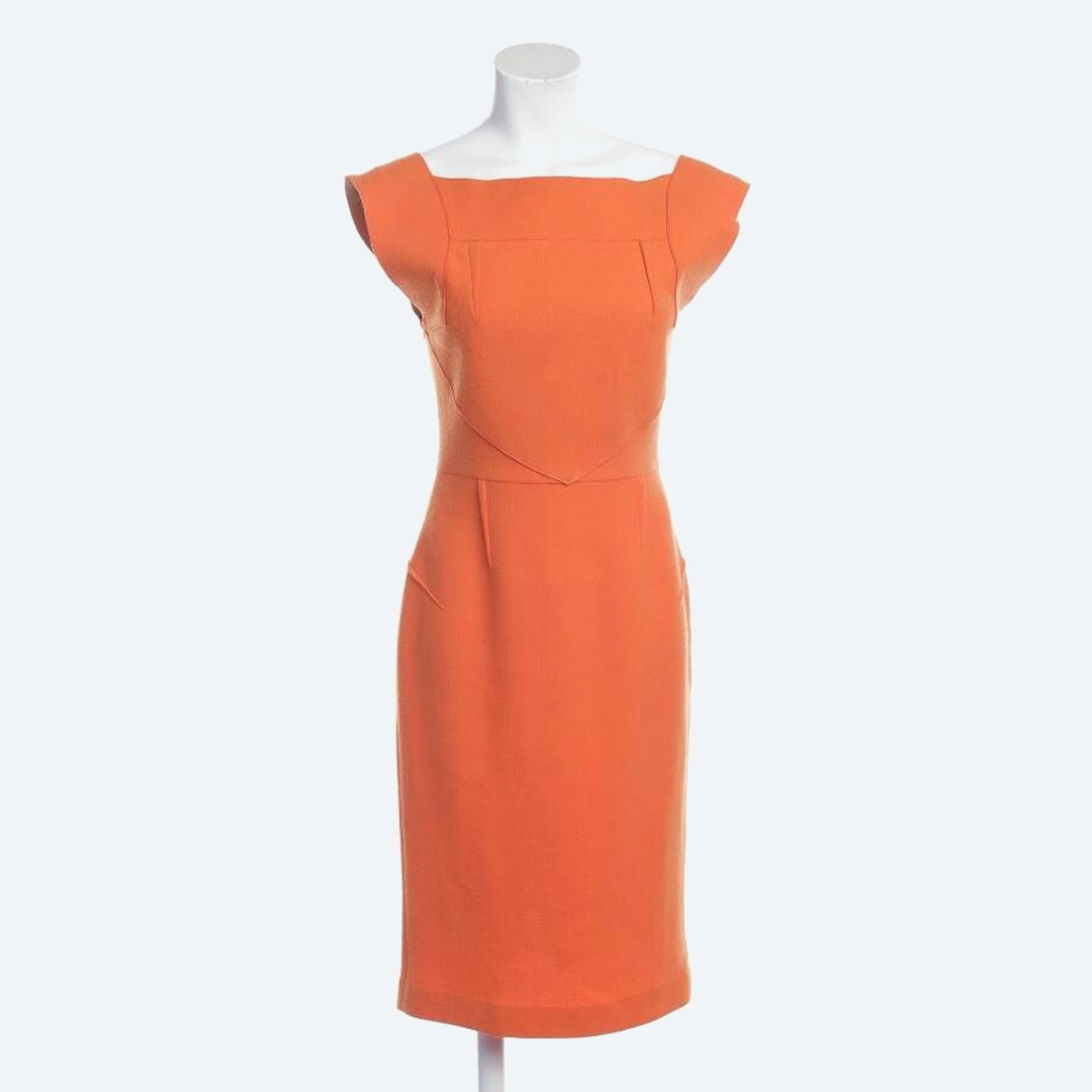 Image 1 of Wool Dress S Orange in color Orange | Vite EnVogue