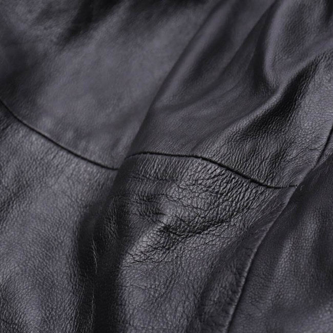 Image 3 of Leather Dress 36 Black in color Black | Vite EnVogue