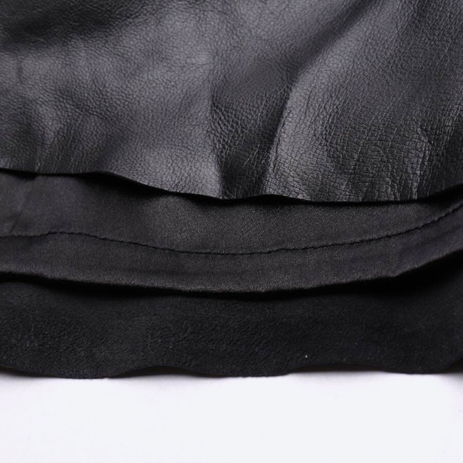 Image 4 of Leather Dress 36 Black in color Black | Vite EnVogue