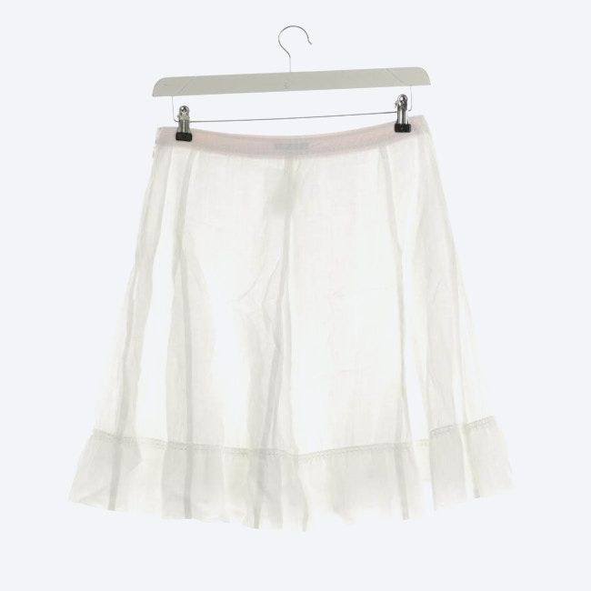 Image 2 of Skirt 38 White in color White | Vite EnVogue