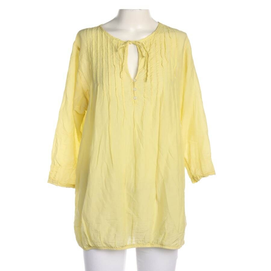 Image 1 of Shirt Blouse L Pastel Yellow in color Yellow | Vite EnVogue
