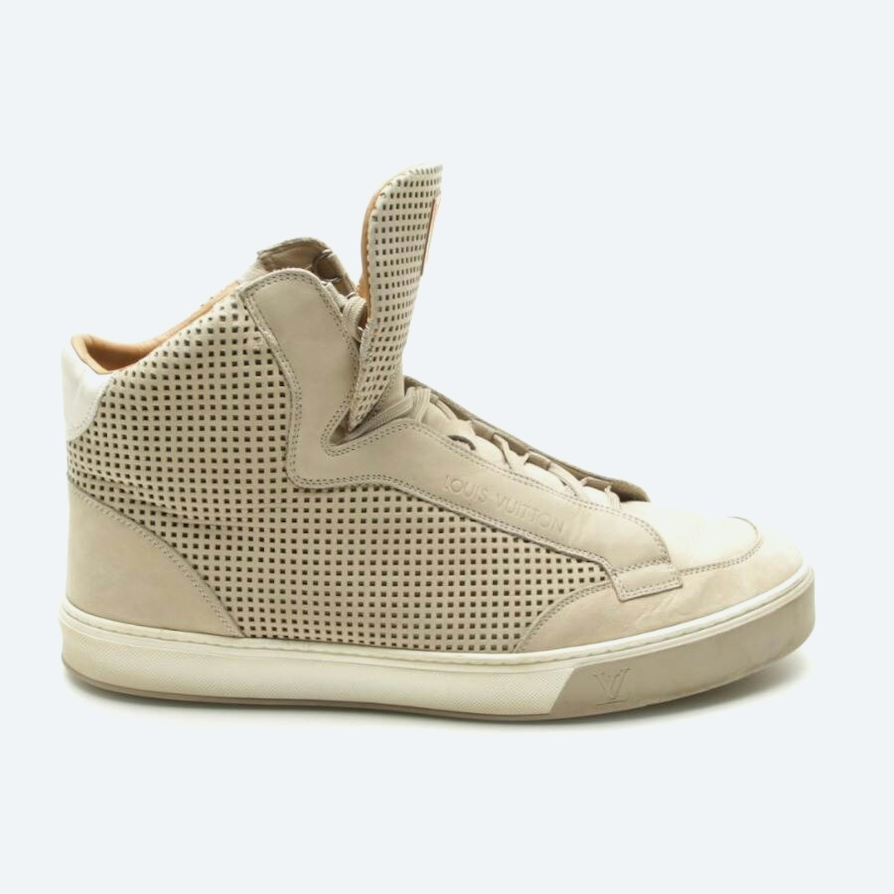 Image 1 of High-Top Sneakers EUR 44.5 Beige in color White | Vite EnVogue