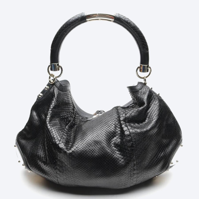 Image 2 of Gucci Bamboo Indy Hobo Shoulder Bag Black in color Black | Vite EnVogue