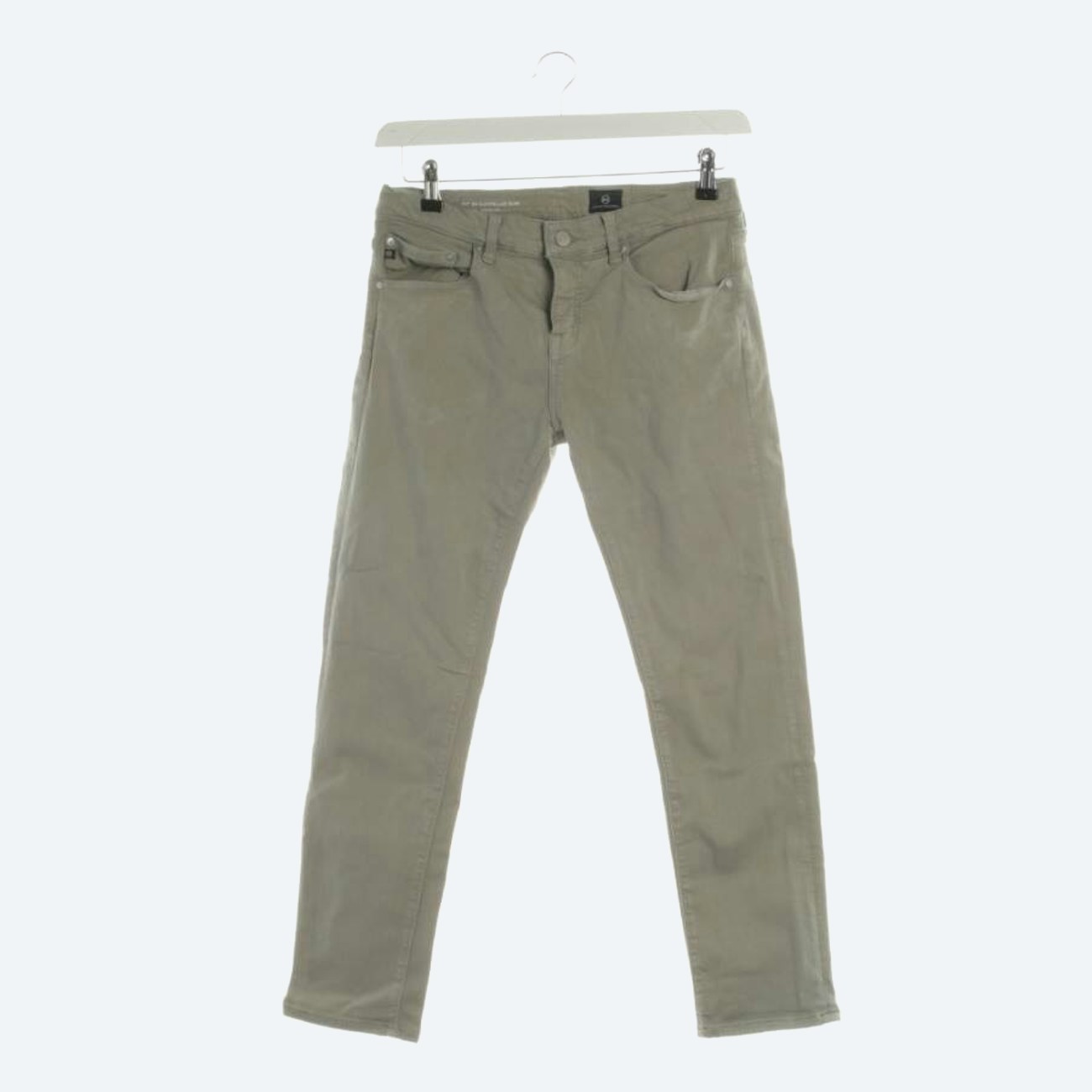 Image 1 of Jeans Slim Fit W27 Light Green in color Green | Vite EnVogue