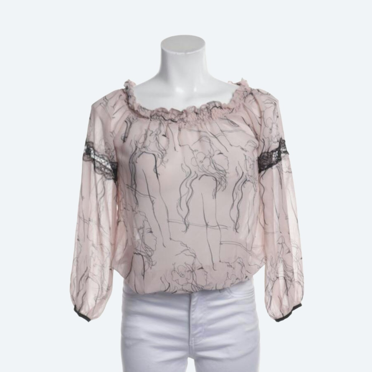 Image 1 of Shirt Blouse 36 Light Pink in color Pink | Vite EnVogue
