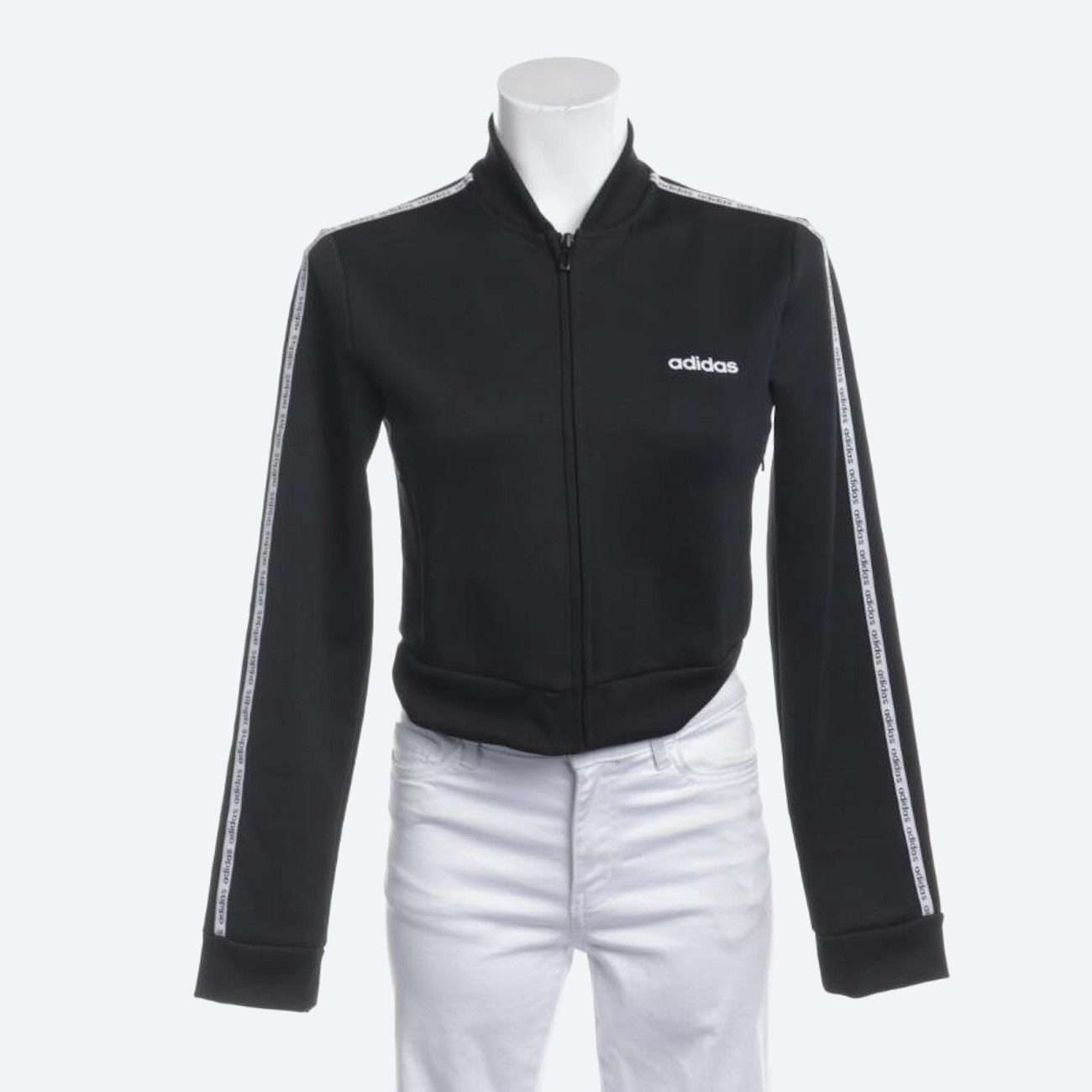 Image 1 of Sweat Jacket S Black in color Black | Vite EnVogue