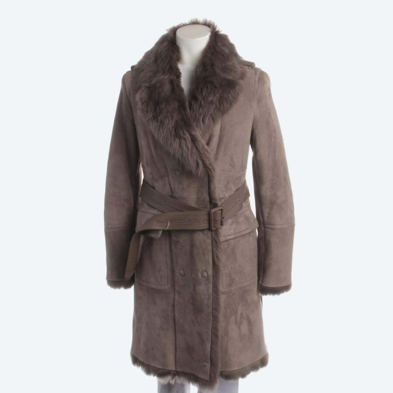 Image 1 of Sheepskin Coat 38 Brown in color Brown | Vite EnVogue