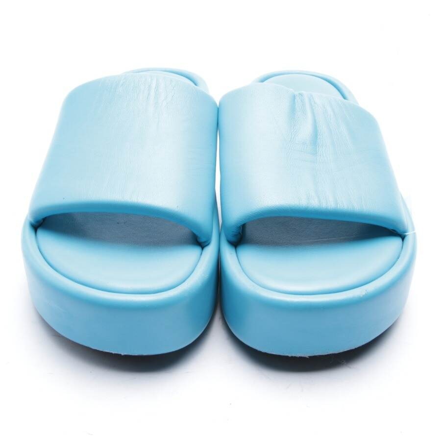 Image 2 of Platform Sandals EUR38 Blue in color Blue | Vite EnVogue
