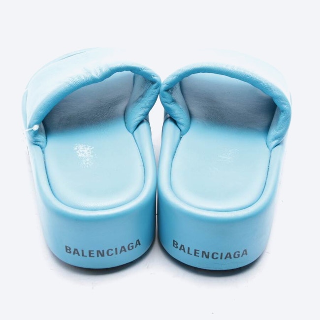 Image 3 of Platform Sandals EUR38 Blue in color Blue | Vite EnVogue