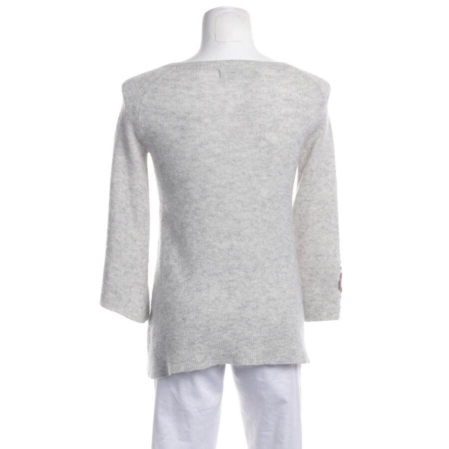Image 2 of Cardigan 36 Light Gray in color Gray | Vite EnVogue
