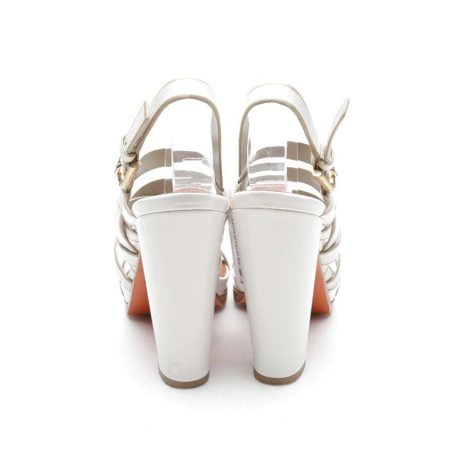 Image 3 of Heeled Sandals EUR 40 White in color White | Vite EnVogue