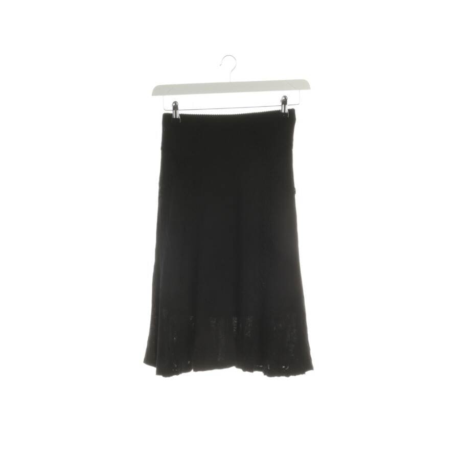 Image 1 of Skirt 32 Black in color Black | Vite EnVogue