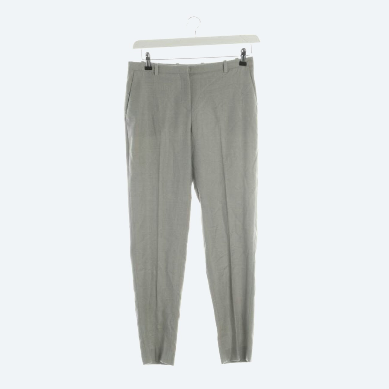 Image 1 of Trousers XS Light Gray in color Gray | Vite EnVogue