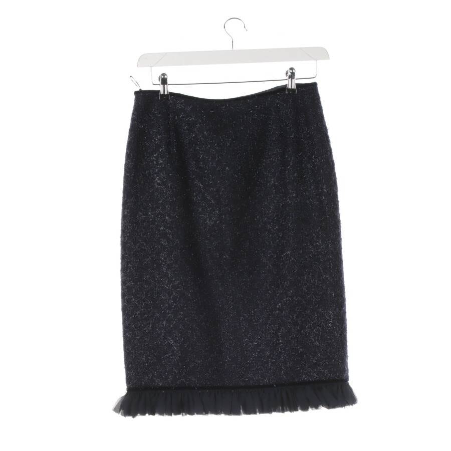 Image 2 of Skirt 40 Navy in color Blue | Vite EnVogue