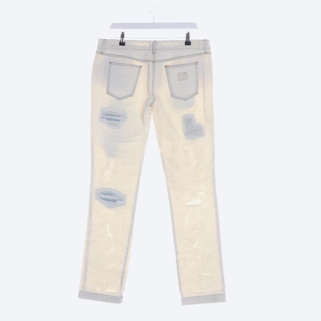 Image 2 of Jeans Straight Fit 48 Cream in color White | Vite EnVogue
