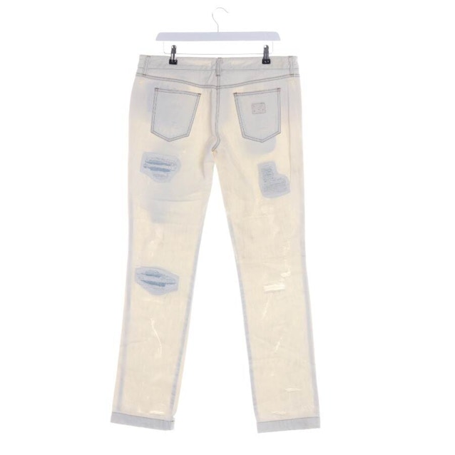 Jeans Straight Fit 48 Weiß | Vite EnVogue