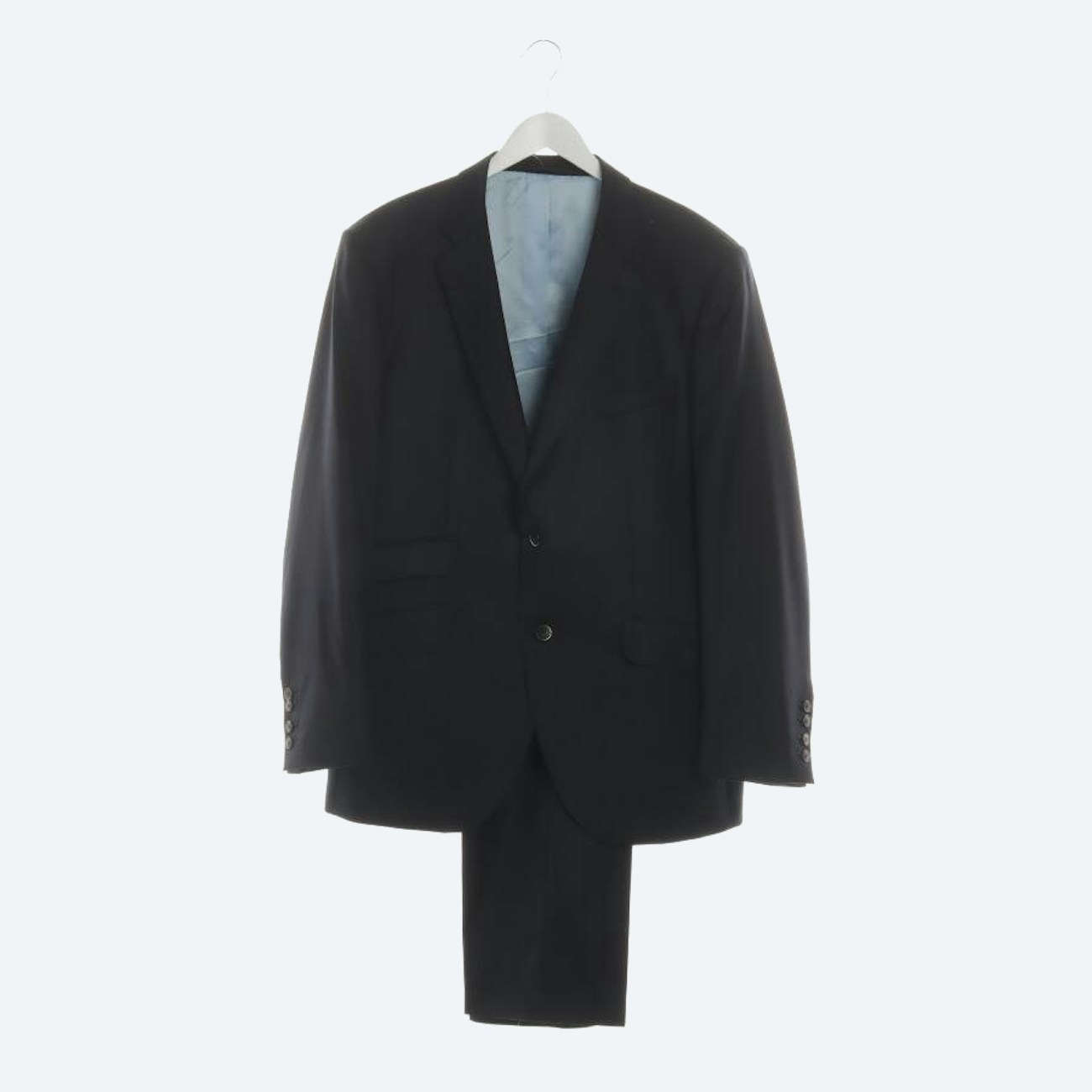 Image 1 of Wool Suit 54 Navy in color Blue | Vite EnVogue