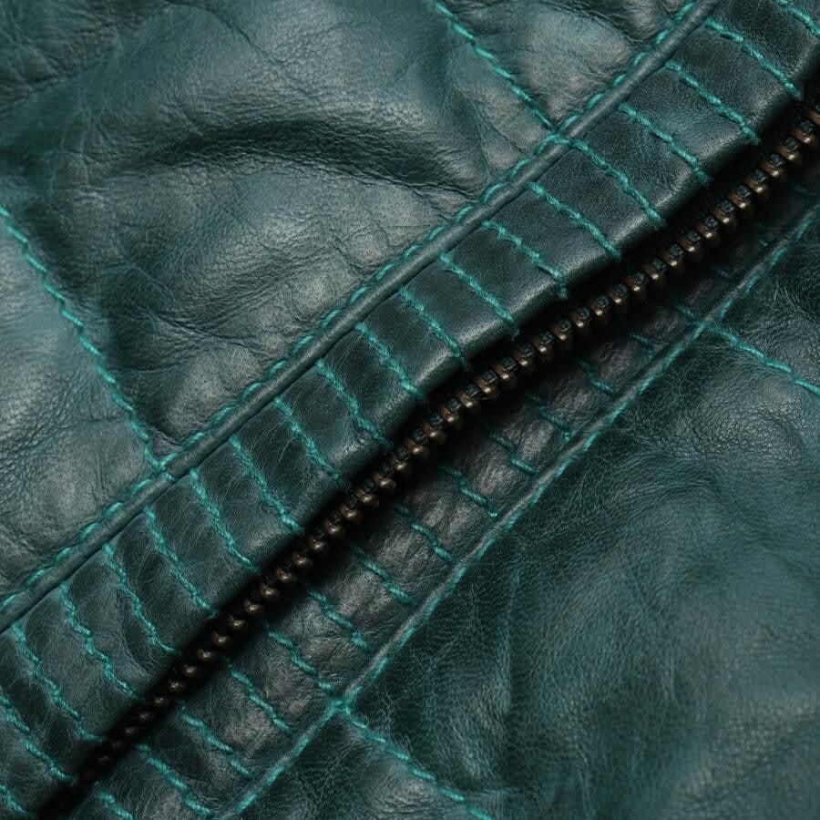 Image 4 of LeatherJacket 34 Green in color Green | Vite EnVogue