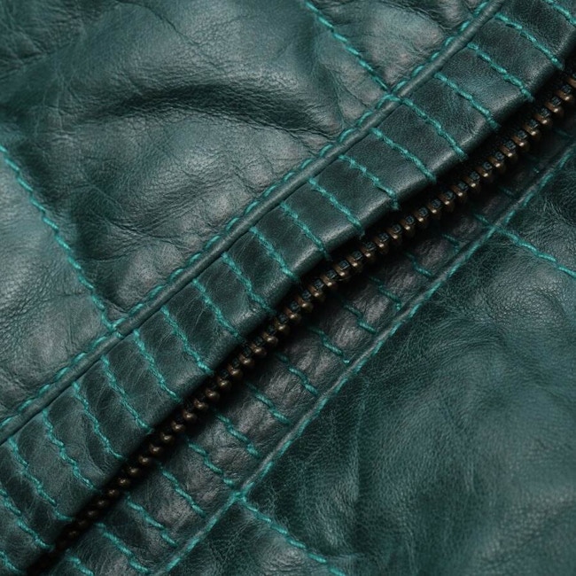Image 4 of LeatherJacket 34 Green in color Green | Vite EnVogue