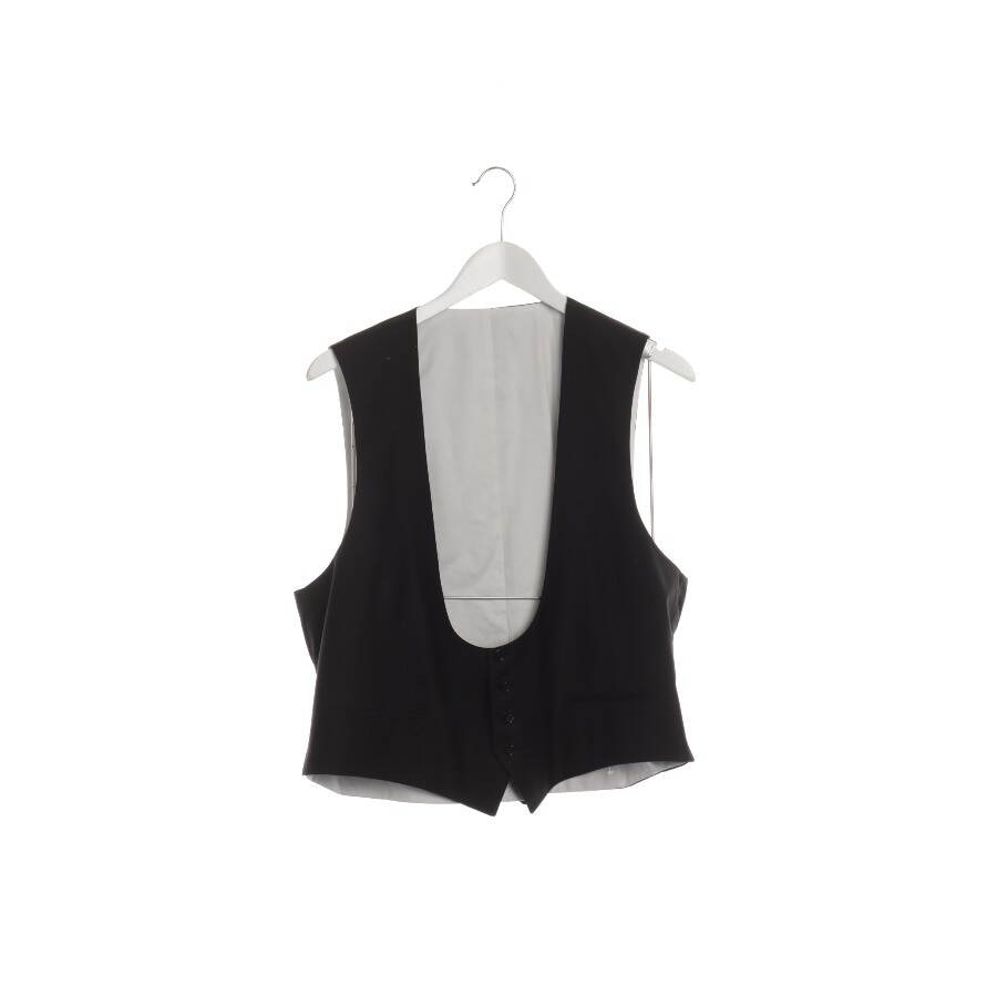 Image 3 of Wool Suit with Vest 52 Black in color Black | Vite EnVogue