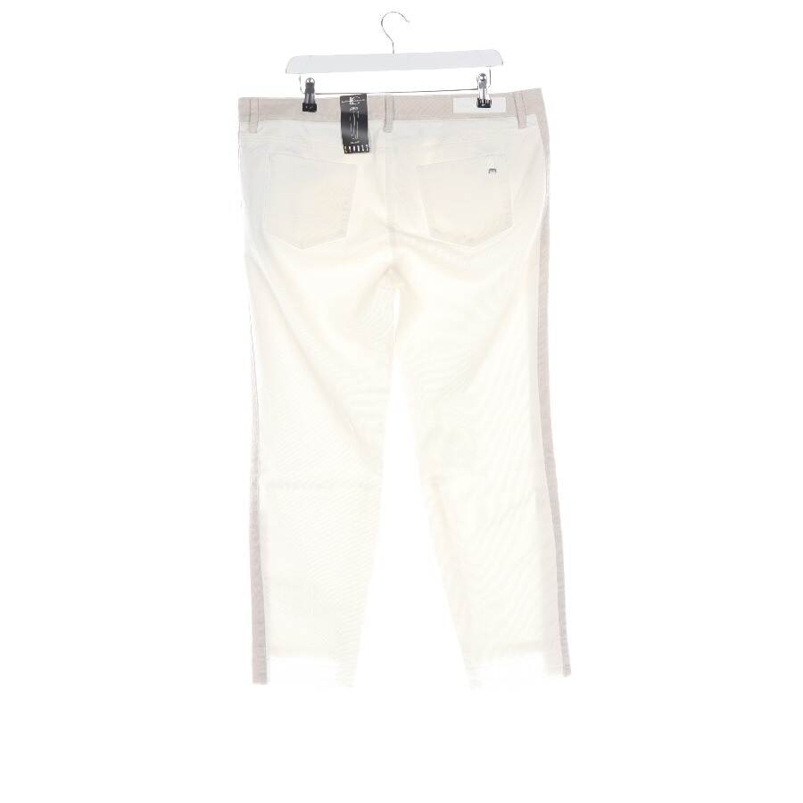 Image 2 of Jeans Boyfriend 46 Cream in color White | Vite EnVogue