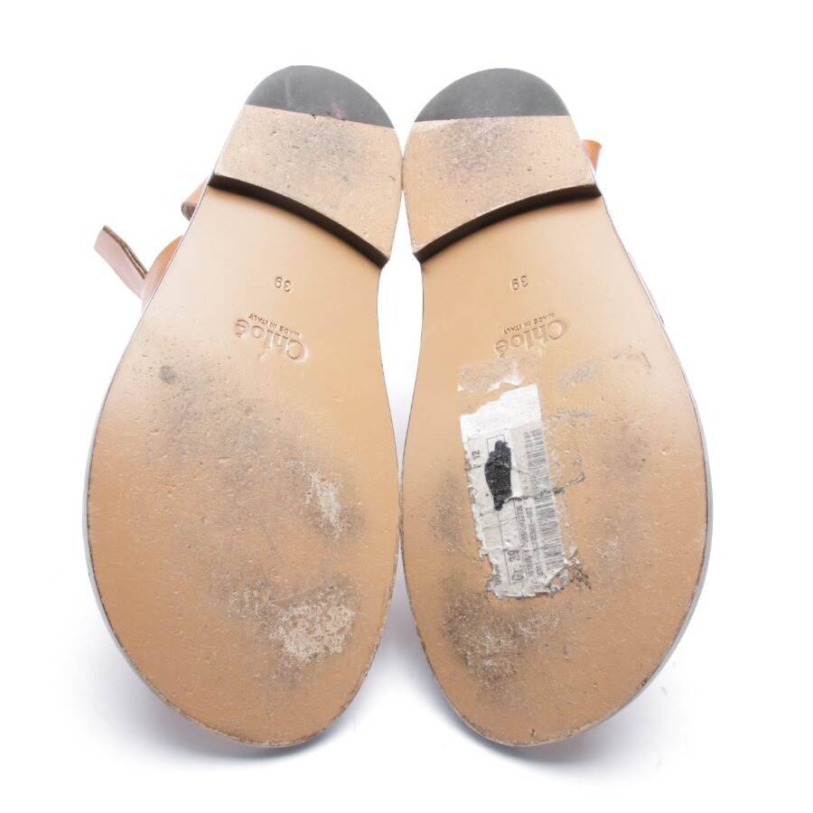Image 4 of Strappy Sandals EUR 39 Brown in color Brown | Vite EnVogue