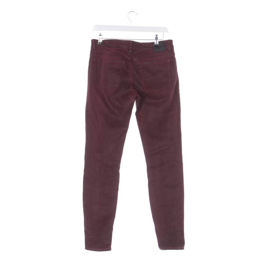 Image 2 of Trousers W30 Bordeaux in color Red | Vite EnVogue